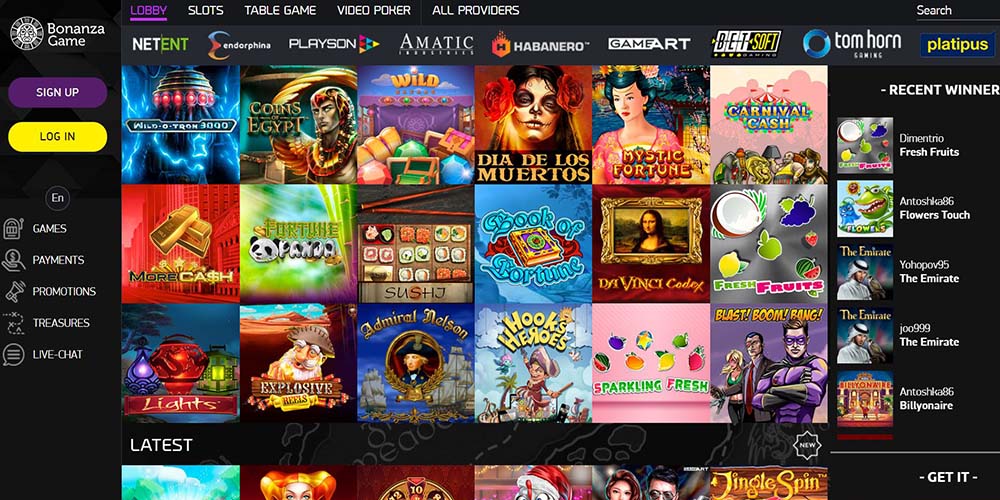 BonanzaGame Casino – Twoja Brama do Świata Gry i Rozrywki